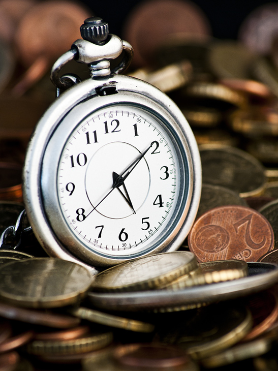 Time is money concept